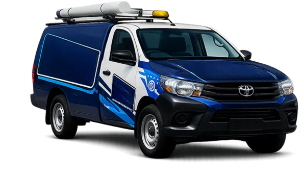 Service van parked on a Glenhaven street