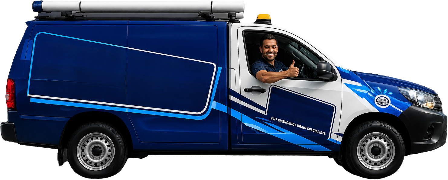 Glenhaven Blocked Drains service van