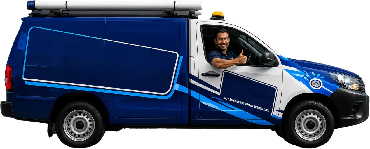 Service van parked on a Glenhaven street